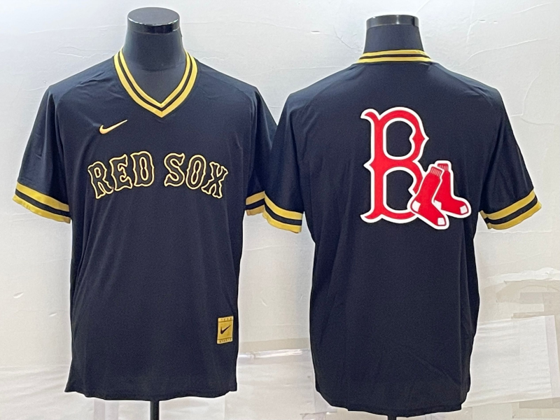 Men's Boston Red Sox Black Alternate Jersey